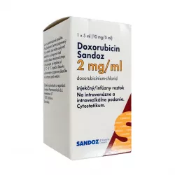 Доксорубицин Sandoz Словения/Австрия 2мг/мл фл. 5мл (10мг) в Твери и области фото