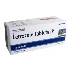 Летрозол (Letrakast :: Lerozot) таб. 2,5мг 50шт в Твери и области фото