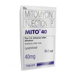 Митомицин (Mitomycin 40mg) порошок д/пригот. р-ра д/инъекц 40мг фл 1шт в Твери и области фото