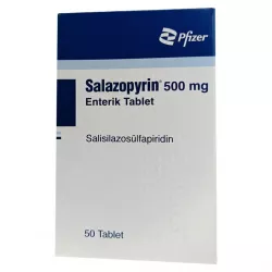 Салазопирин Pfizer табл. 500мг №50 в Твери и области фото