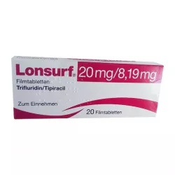 Лонсурф (Lonsurf) 20мг/8,19мг табл. 20шт в Твери и области фото