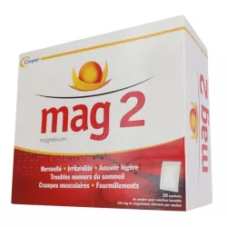 Маг 2, Mag 2, Магний 184мг порошок-саше для приготовл. раствора для питья №30 в Твери и области фото