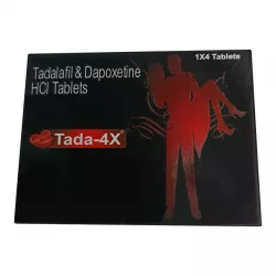 Тадалафил   Дапоксетин (Tada-4x) 10 30мг табл. №4 в Твери и области фото