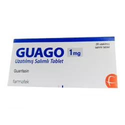 Гуанфацин Гуаго Guago : аналог Эстулик таб. 1мг N28 в Твери и области фото