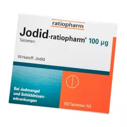 Йодид Ратиофарм (Калия Йодид) ГЕРМАНИЯ Ratiopharm 100мкг таб. №100 в Твери и области фото