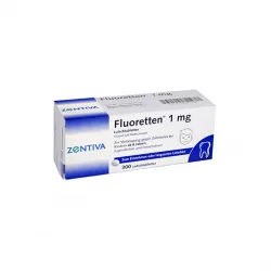 Фторид натрия Fluoretten 2.2 мг (1мг чистого иона фторида) таб. №300! в Твери и области фото