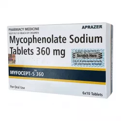 Майфортик, Феломика аналог (Myfocept-S 360) 360мг таб. №60 в Твери и области фото