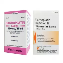 Карбоплатин Kocak / Womastin / Carplatu фл. 10мг/мл 45мл (450мг) №1 в Твери и области фото