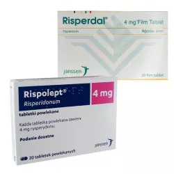 Рисполепт таб. 4мг (название Rispolept / Risperdal) №20 в Твери и области фото