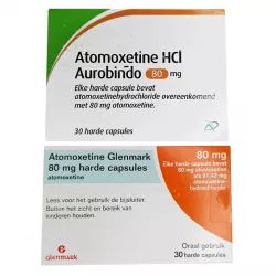 Атомоксетин 80 мг Европа :: Аналог Когниттера :: Glenmark / Aurobindo капс. №30 в Твери и области фото