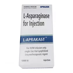 Аспарагиназа (L аспарагиназа) L-Aprakast 10000 МЕ лиоф. для приг. р-ра для инъек. №1 в Твери и области фото