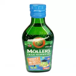 Рыбий жир Меллер Moller omega 3 (Mollers) р-р с фруктовым вкусом Европа 250мл в Твери и области фото