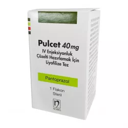 Пантопразол ампулы (уколы) Pulcet 40мг №1 в Твери и области фото