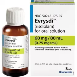 Рисдиплам Эврисди :: Risdiplam Evrysdi порошок для приг. р-ра для ор. прим. 60мг/80мл 0,75мг/мл в Твери и области фото