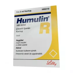 Хумулин Регуляр инсулин (Humulin-R) 100 МЕ/мл сусп. для ин. 3мл 5шт в Твери и области фото
