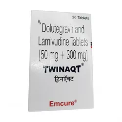 Твинакт Довато полный аналог :: Twinaqt :: Долутегравир Ламивудин 50+300мг таб. №30 в Твери и области фото