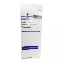 Мунджаро 2,5 мг / доза 4 дозы :: Тирзепатид Mounjaro KwikPen в Твери и области фото