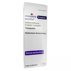 Мунджаро 5 мг / доза 4 дозы :: Тирзепатид Mounjaro KwikPen в Твери и области фото