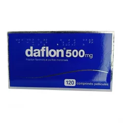Дафлон 500 Daflon 500mg ФРАНЦИЯ таб. №120 (120шт.)! в Твери и области фото