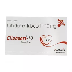 Цилнидипин таб. :: Cilaheart 10 мг №45 в Твери и области фото