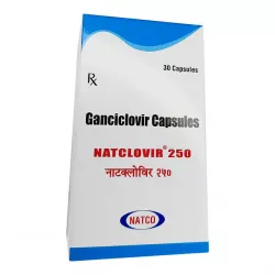 Ганцикловир таблетки (капсулы) Natclovir 250мг №30 в Твери и области фото