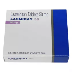 Ласмидитан (Lasmiditan) :: Рейвау, Reyvow аналог :: Lasmiray 50мг таб. №4 в Твери и области фото