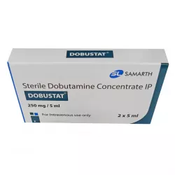 Добутамин Dobustat (dobutamine) р-р д/ин амп 250мг/5мл  №2 (2шт по 5мл) в Твери и области фото