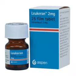 Лейкеран (Leukeran, Хлорамбуцил) в таблетках 2мг №25 в Твери и области фото